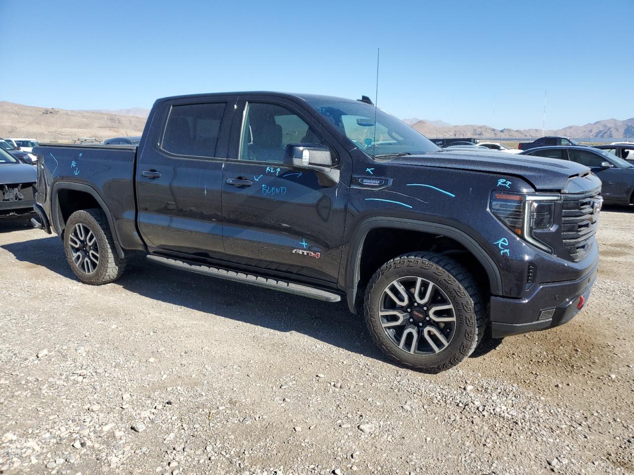 2023 GMC SIERRA K1500 AT4 VIN:1GTUUEE81PZ123488