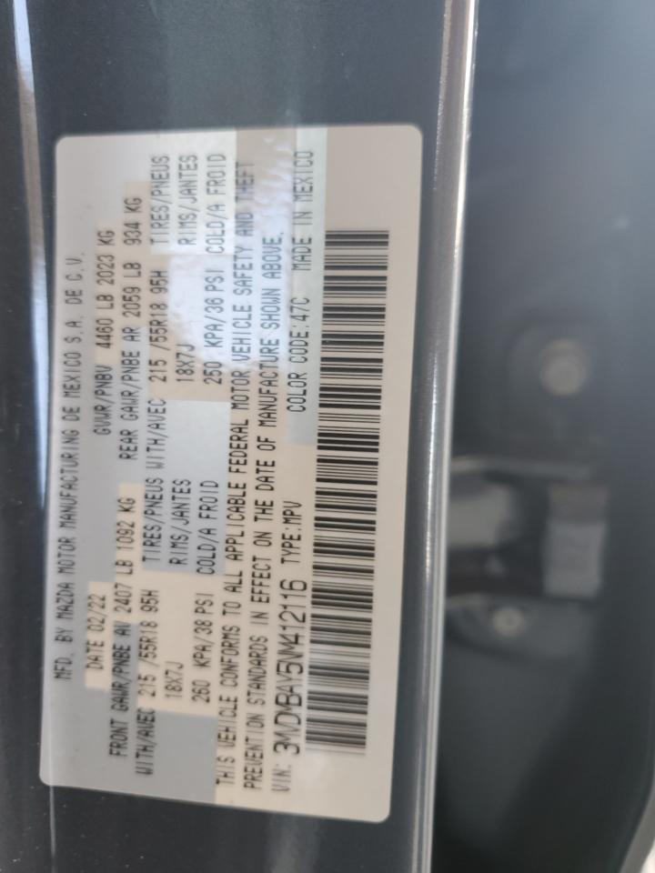 2022 MAZDA CX-30  VIN:3MVDMBAY5NM412116