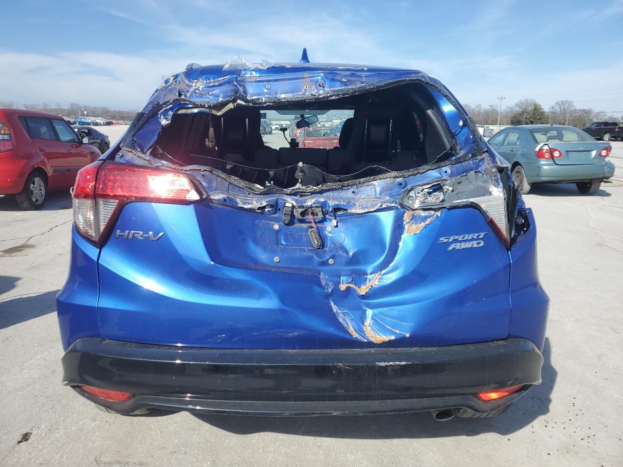 2022 HONDA HR-V SPORT VIN:3CZRU6H14NM702364