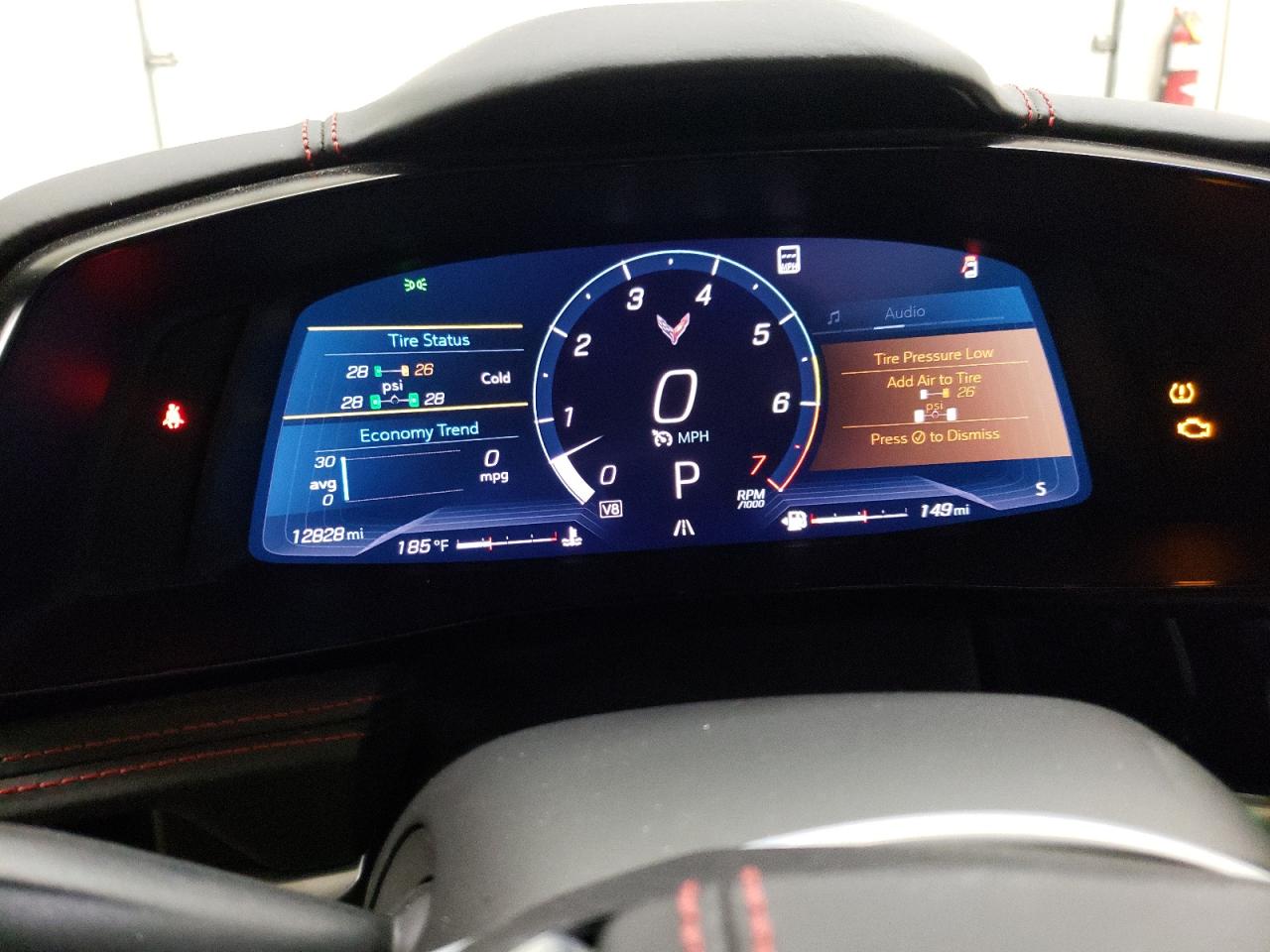 2022 CHEVROLET CORVETTE STINGRAY 3LT VIN:1G1YC3D40N5104077