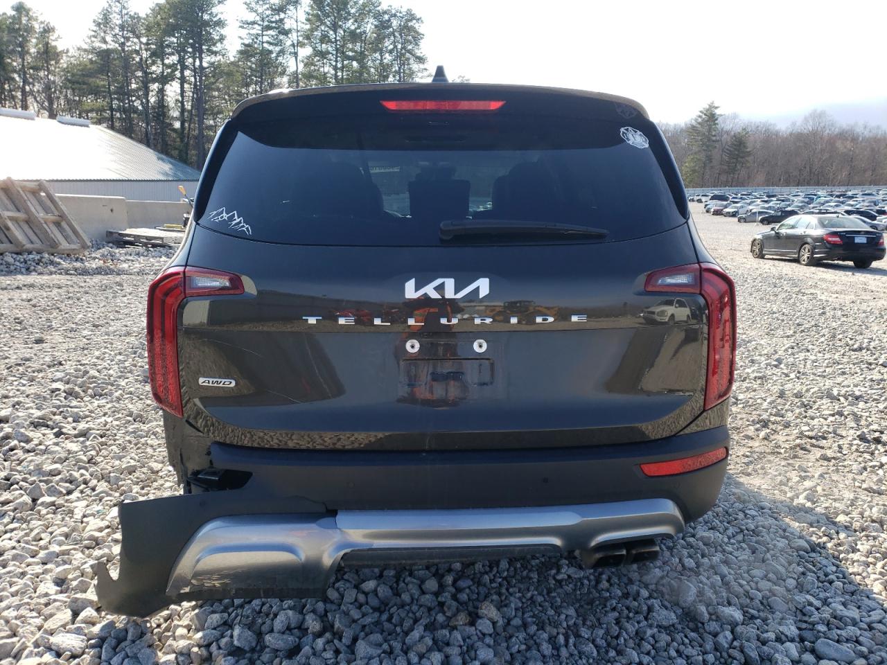 2022 KIA TELLURIDE S VIN:5XYP6DHC5NG208217