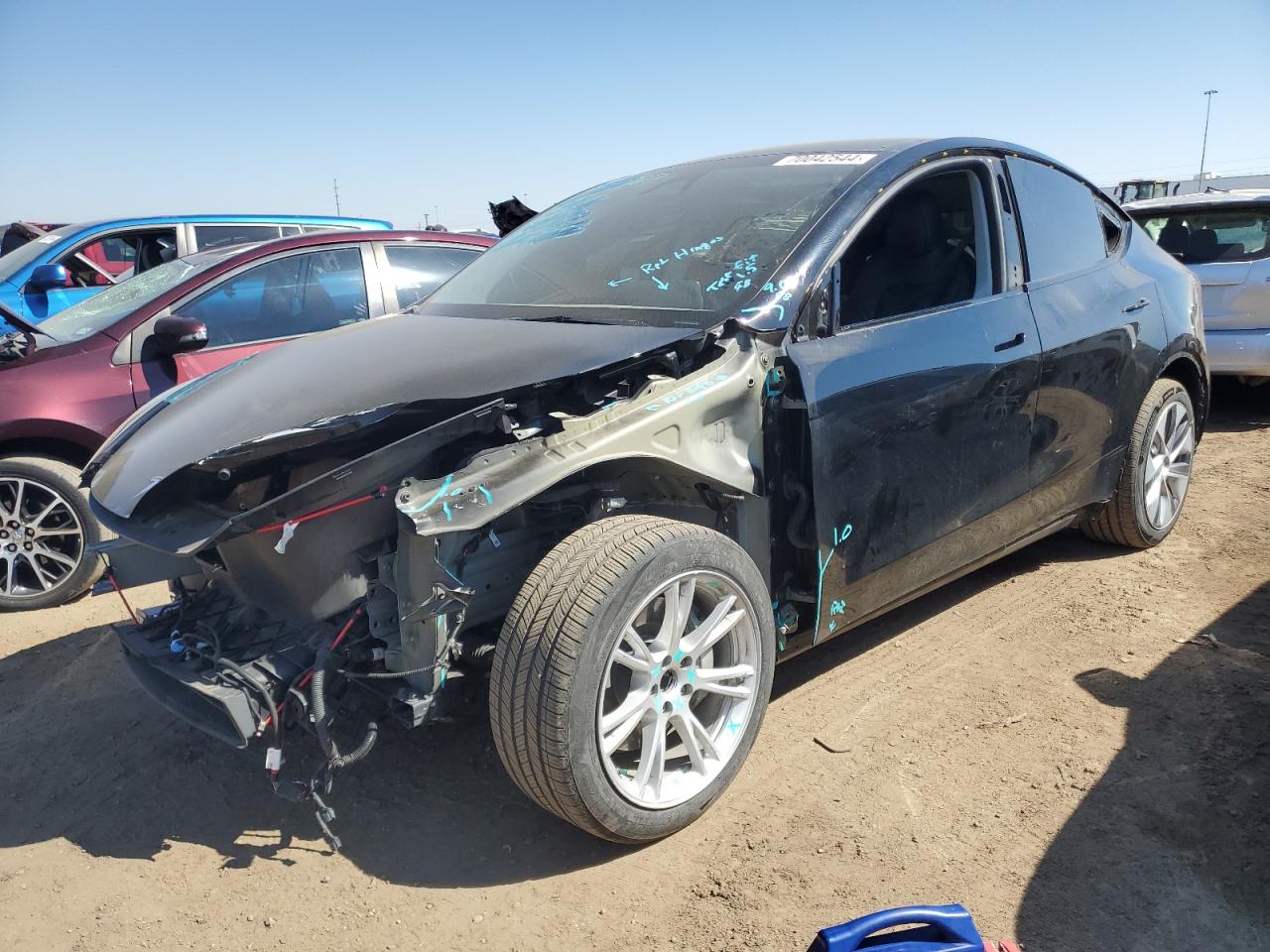 2023 TESLA MODEL Y  VIN:7SAYGDEE7PF844707