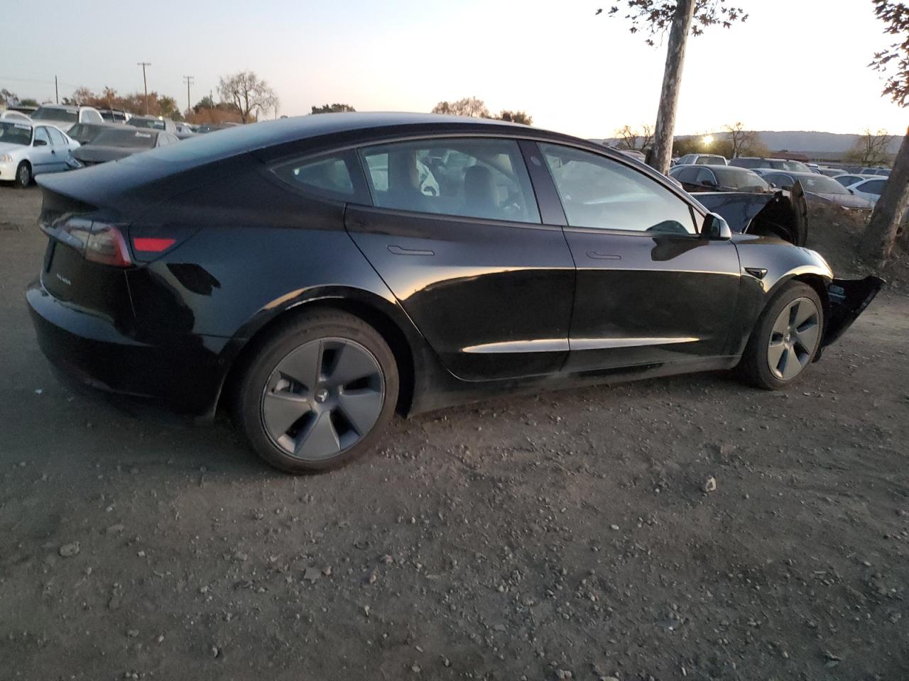 2022 TESLA MODEL 3  VIN:5YJ3E1EB7NF174381
