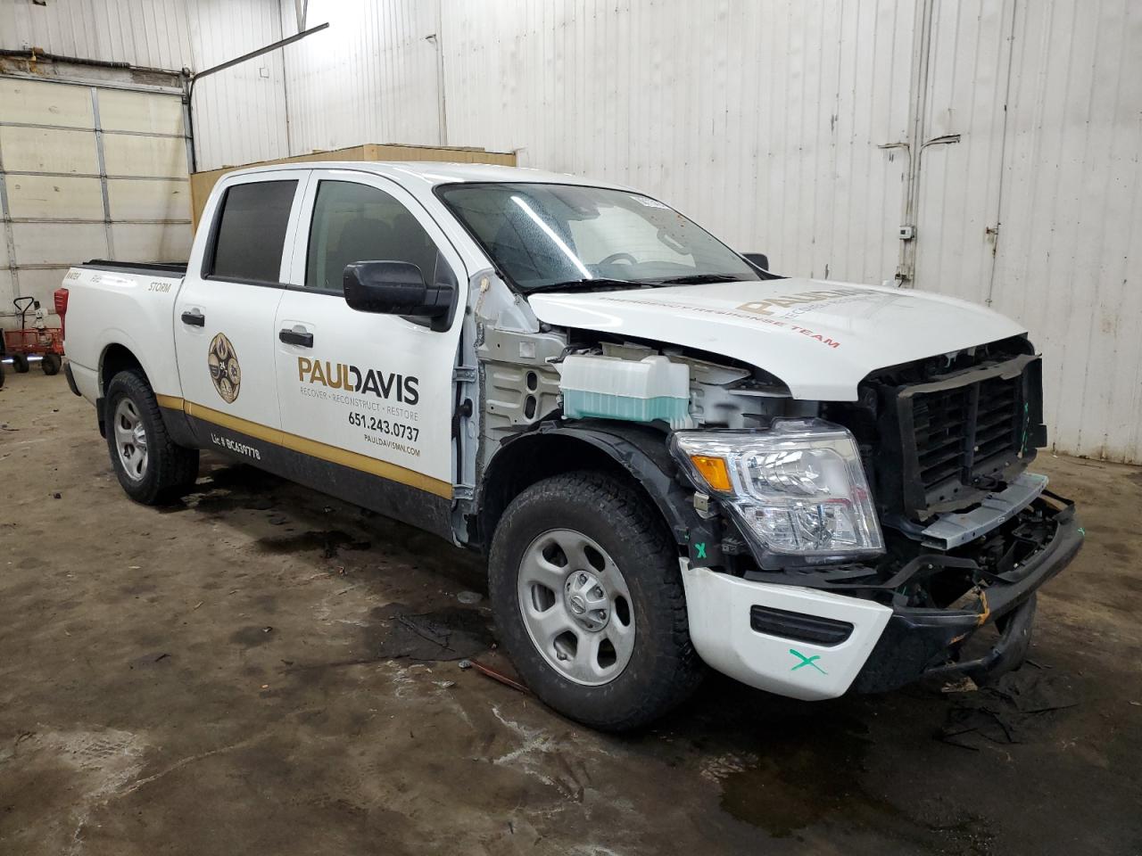 2022 NISSAN TITAN S VIN:1N6AA1EC5NN107160