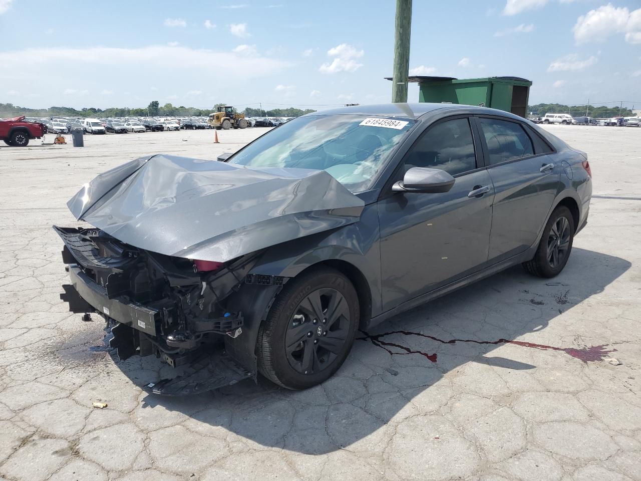 2023 HYUNDAI ELANTRA BLUE VIN:KMHLM4AJ1PU089561