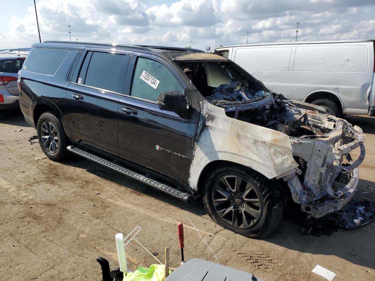 2022 CHEVROLET SUBURBAN K1500 Z71 VIN:1GNSKDKD5NR118601