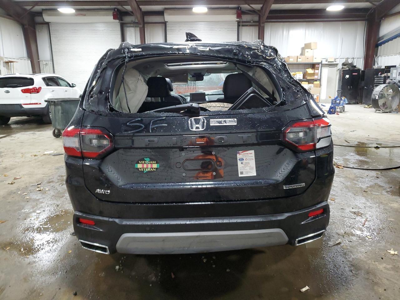 2023 HONDA PILOT TOURING VIN:5FNYG1H70PB056215