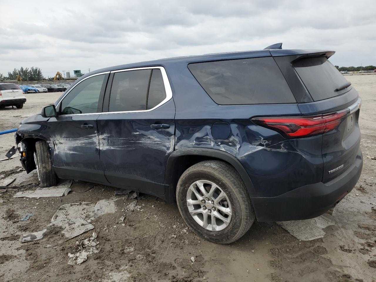 2023 CHEVROLET TRAVERSE LS VIN:1GNERFKW8PJ151860
