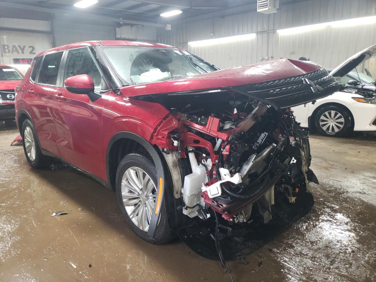 2023 MITSUBISHI OUTLANDER ES VIN:JA4J3TA80PZ009900