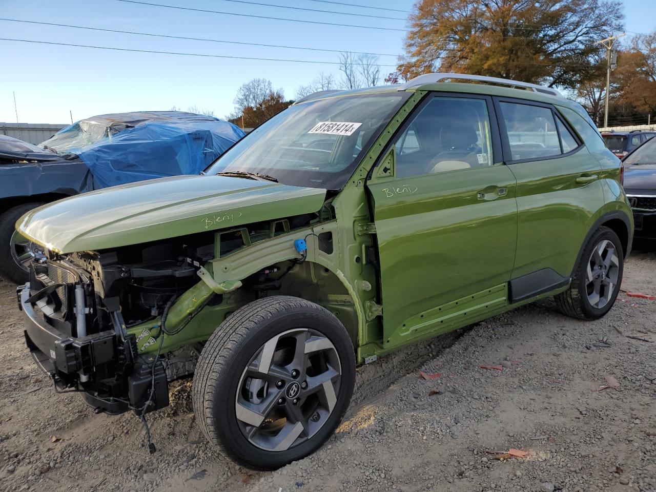 2024 HYUNDAI VENUE SEL VIN:KMHRC8A31RU322587