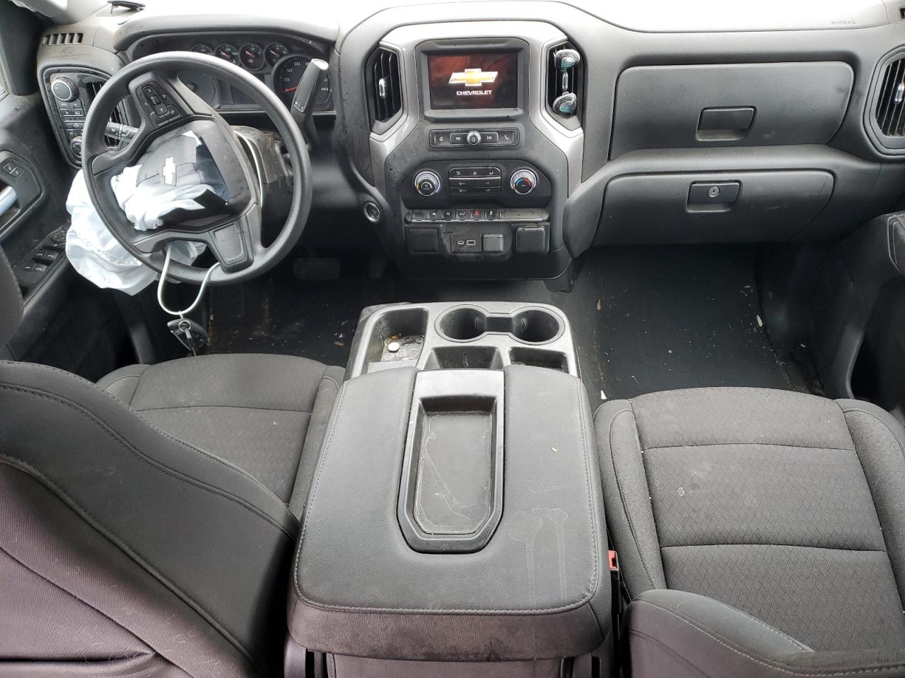 2022 CHEVROLET SILVERADO K1500 CUSTOM VIN:1GCPDBEK5NZ569941