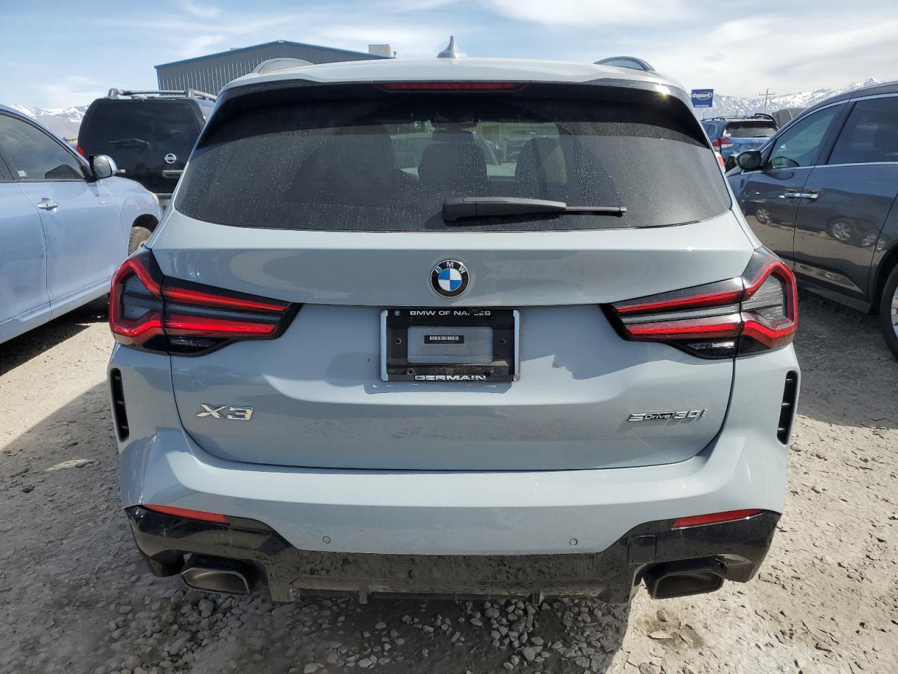 2023 BMW X3 SDRIVE30I VIN:5UX43DP04P9R59296
