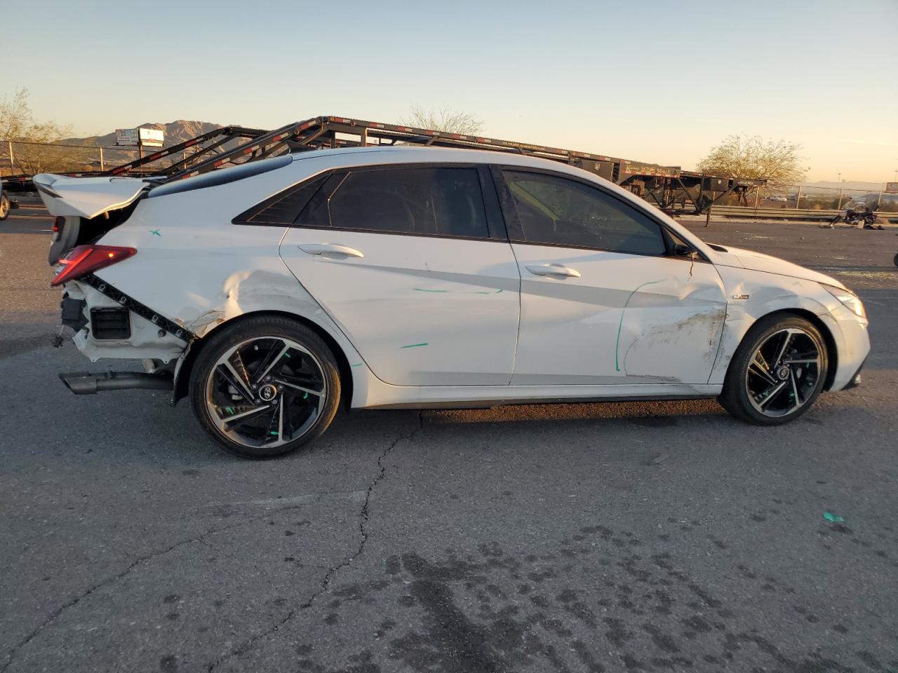 2023 HYUNDAI ELANTRA N LINE VIN:KMHLR4AF4PU540740