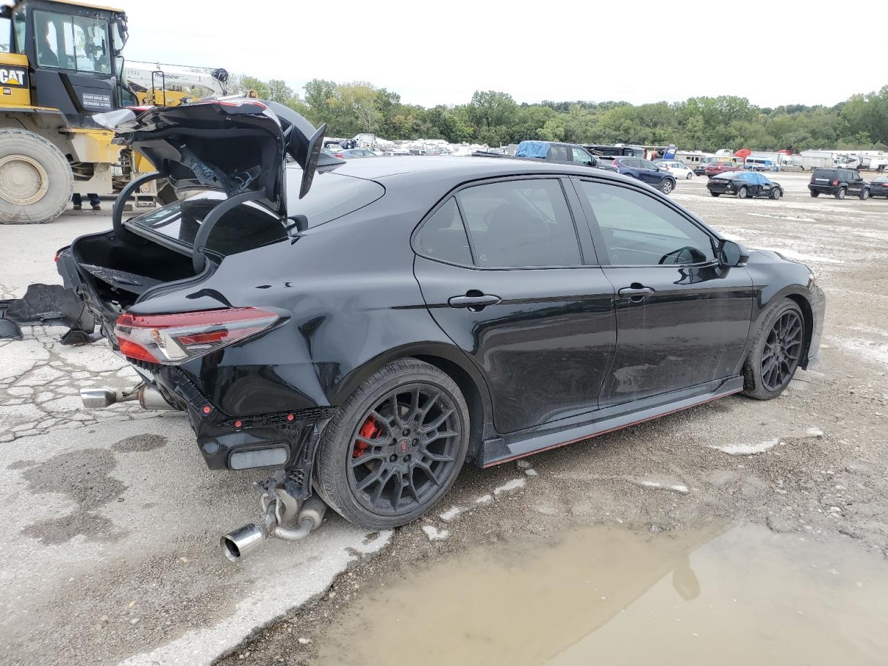 2022 TOYOTA CAMRY TRD VIN:4T1KZ1AKXNU071674