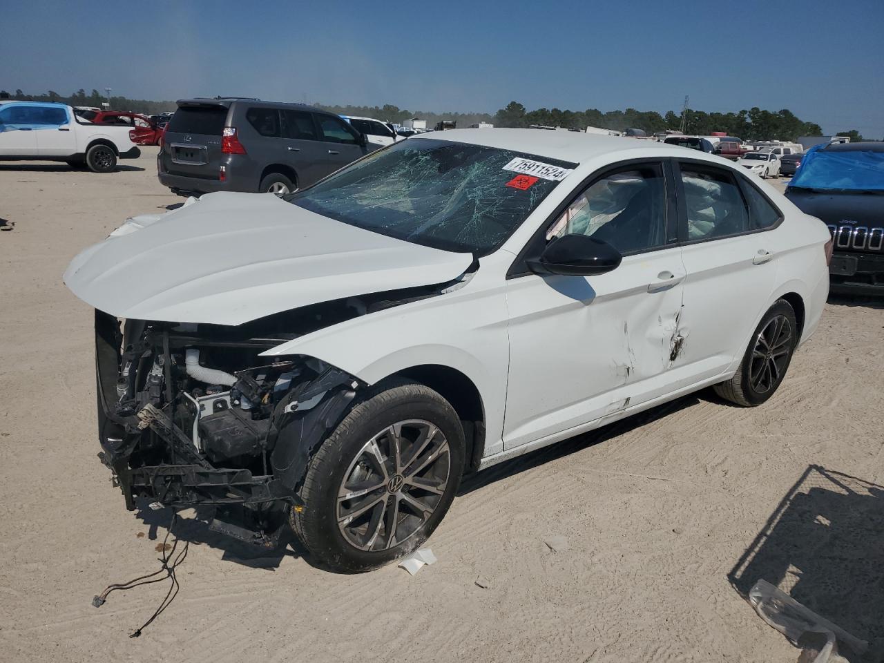 2024 VOLKSWAGEN JETTA SPORT VIN:3VWBM7BU9RM072442