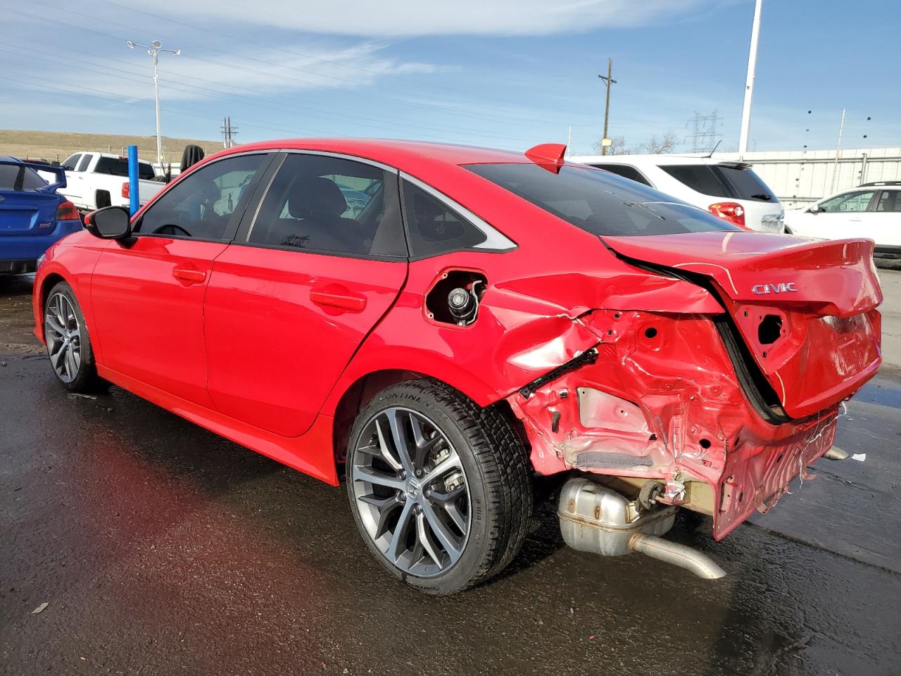 2022 HONDA CIVIC TOURING VIN:2HGFE1F95NH304212