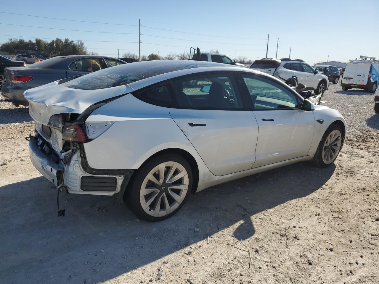 2022 TESLA MODEL 3  VIN:5YJ3E1EB2NF277448