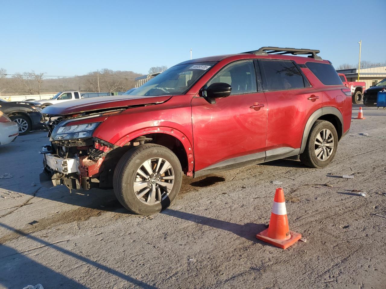 2022 NISSAN PATHFINDER SV VIN:5N1DR3BB4NC245439