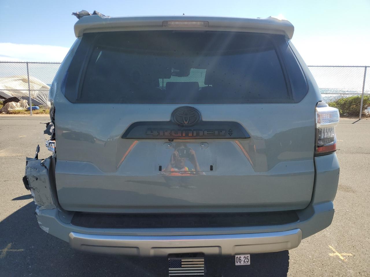 2022 TOYOTA 4RUNNER SR5 PREMIUM VIN:JTERU5JR9N6067704