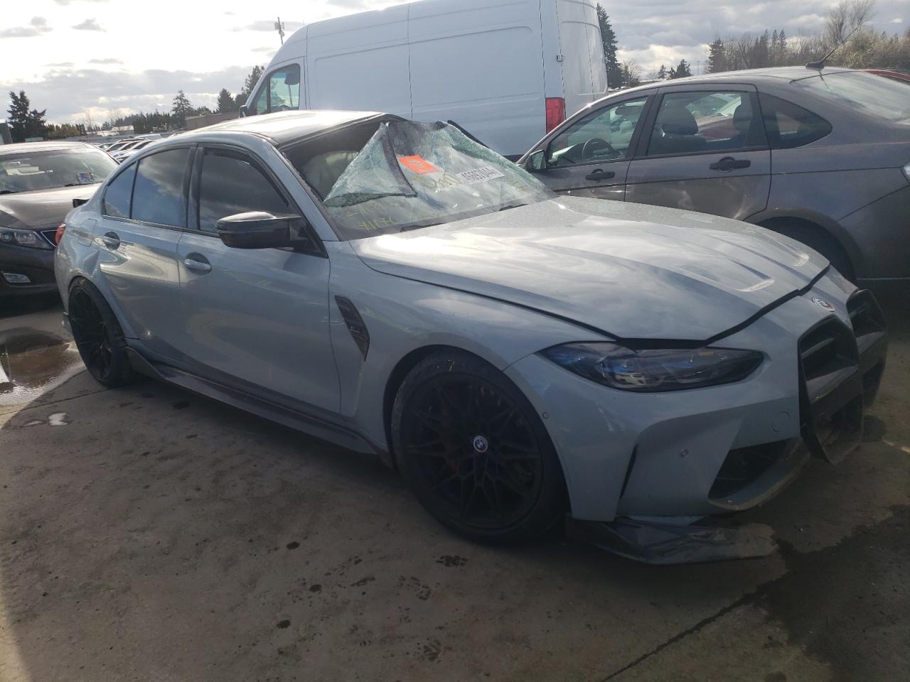 2022 BMW M3 COMPETITION VIN:WBS43AY07NFM10293