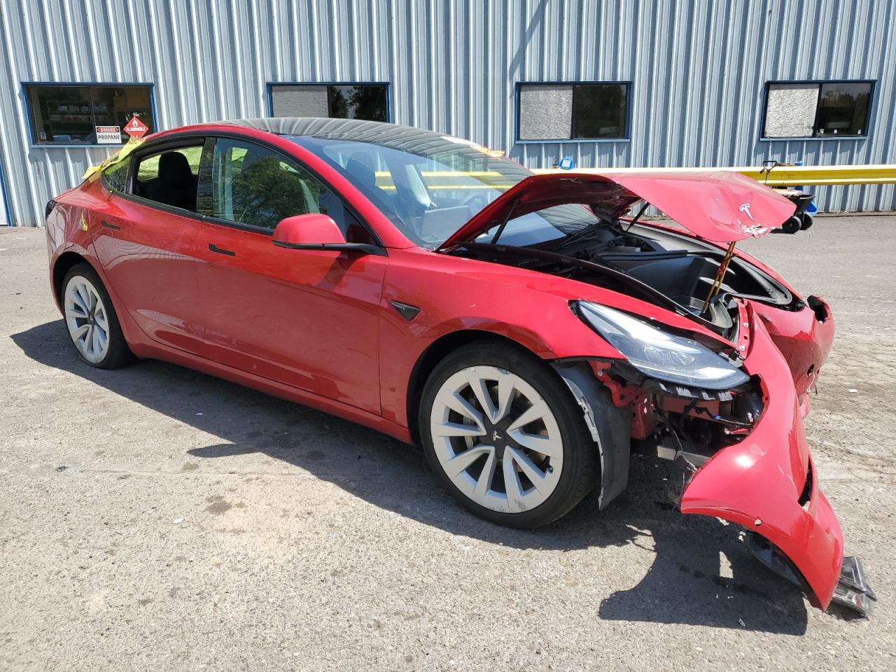 2022 TESLA MODEL 3  VIN:5YJ3E1EB0NF128133