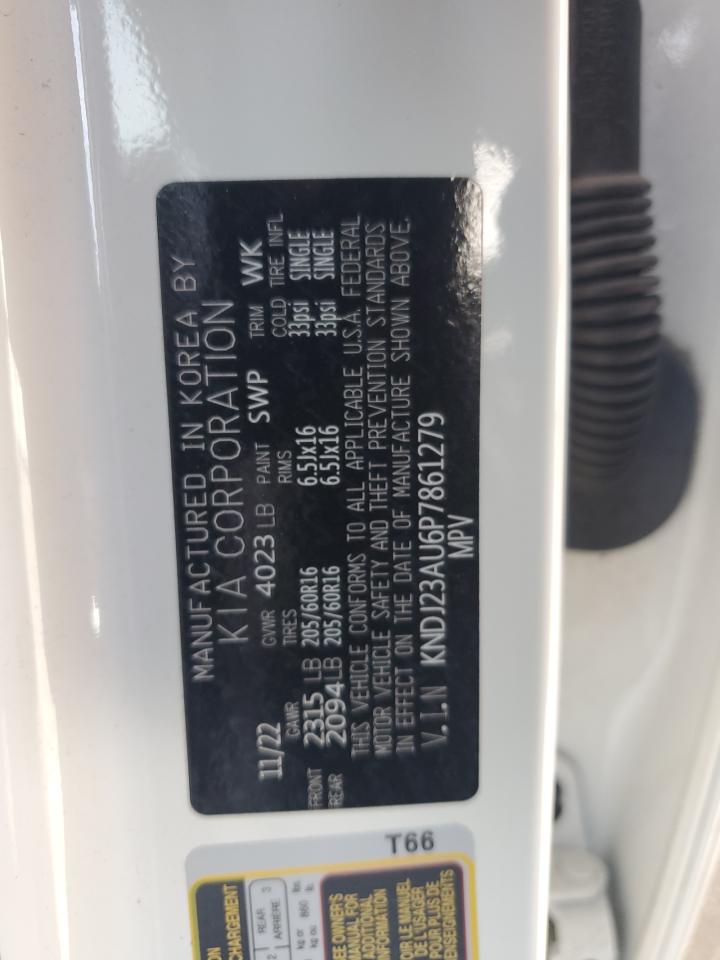 2023 KIA SOUL LX VIN:KNDJ23AU6P7861279