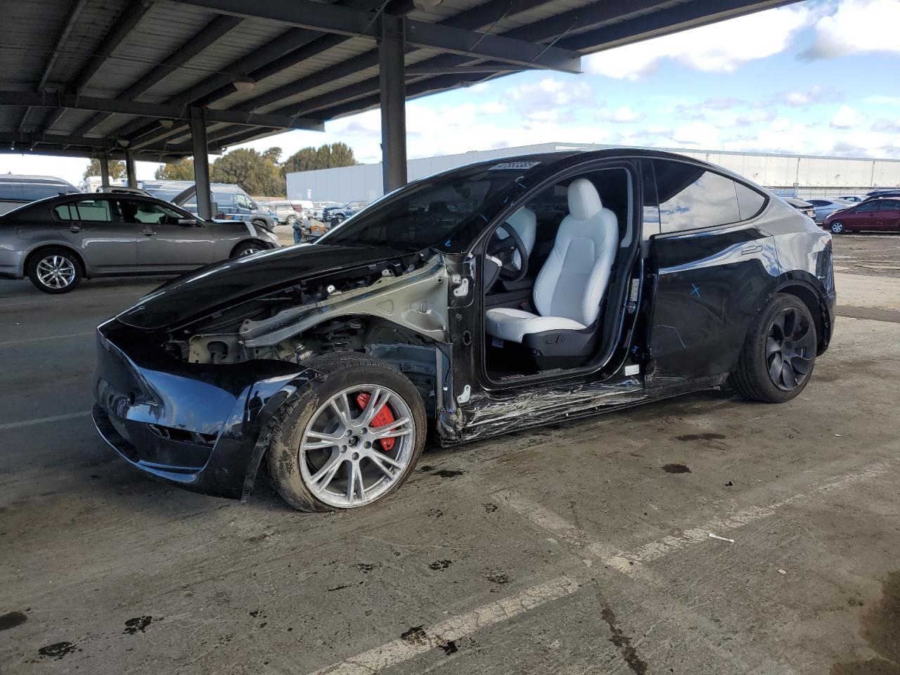 2023 TESLA MODEL Y  VIN:7SAYGDEE3PF938230