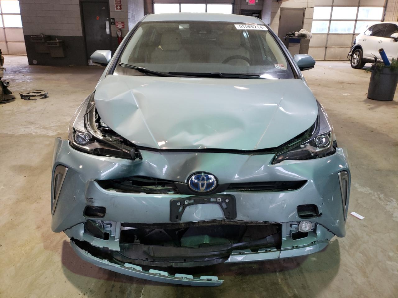 2022 TOYOTA PRIUS LE VIN:JTDL9MFU6N3038780