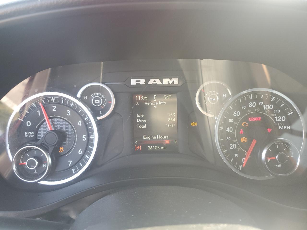 2023 RAM 1500 TRADESMAN VIN:1C6RRFCG9PN600609