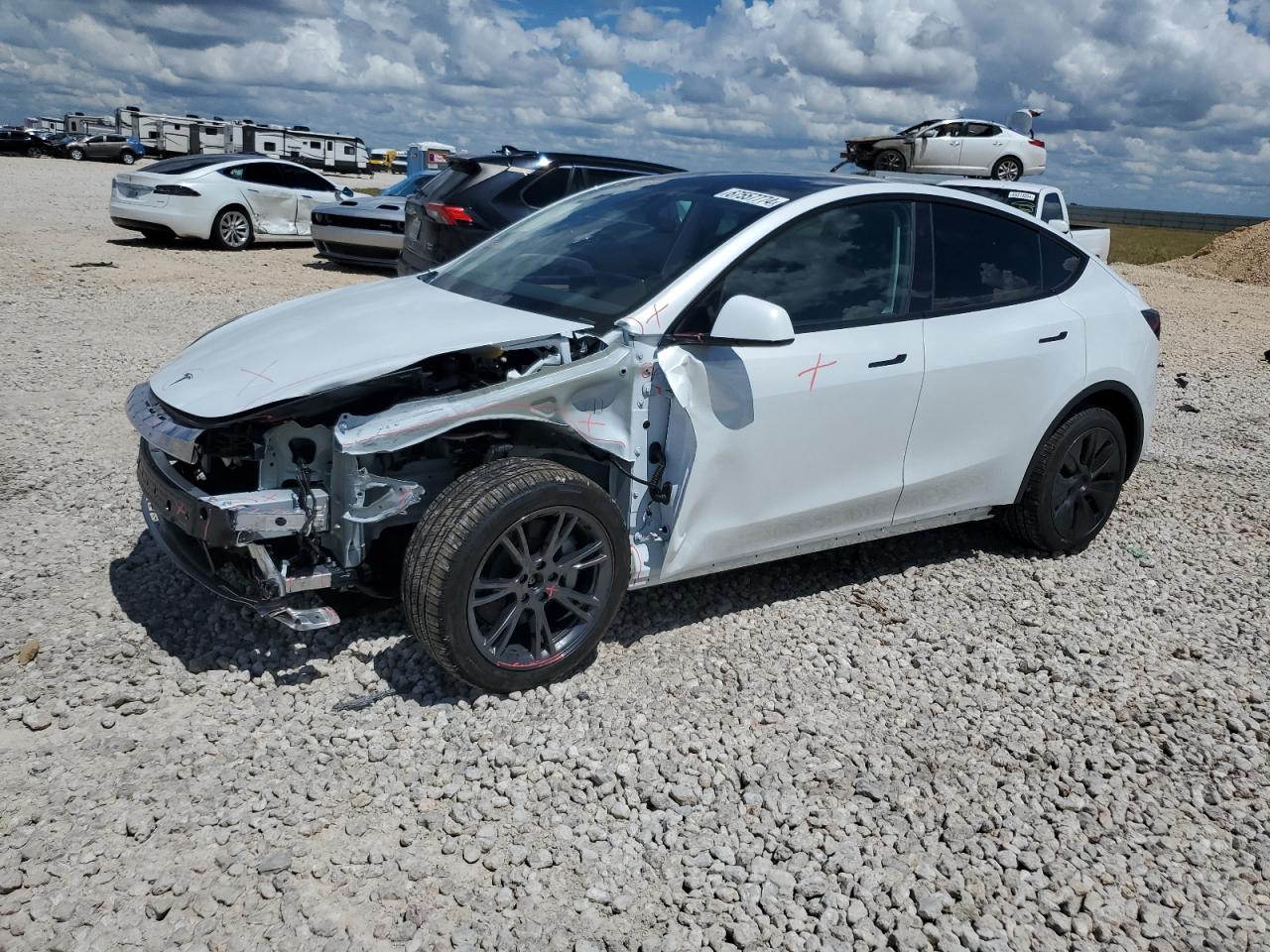 2024 TESLA MODEL Y  VIN:7SAYGDEE8RA289637