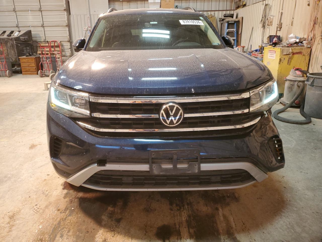 2022 VOLKSWAGEN ATLAS SE VIN:1V2WP2CA3NC514905
