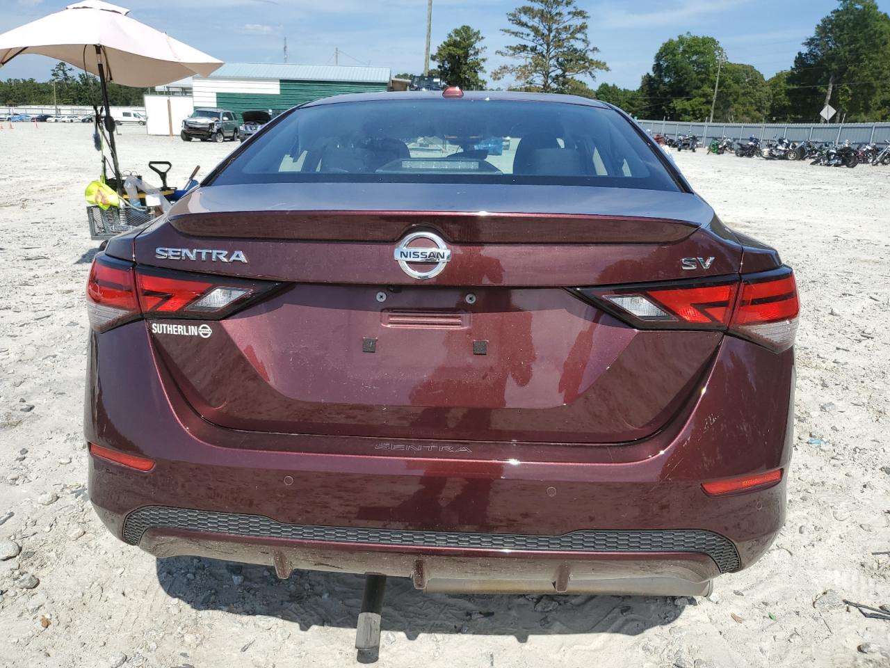 2022 NISSAN SENTRA SV VIN:3N1AB8CV3NY263197