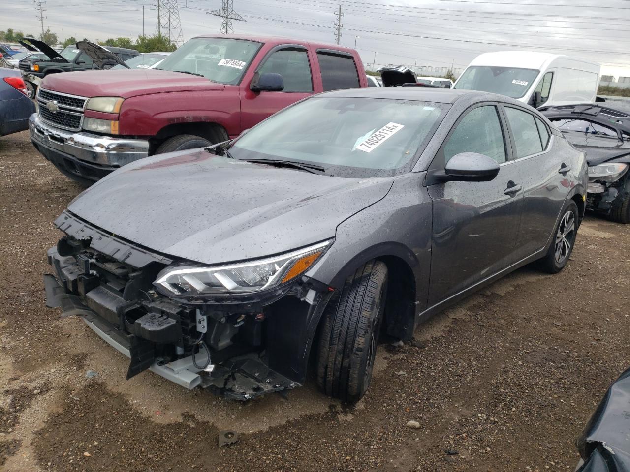 2023 NISSAN SENTRA SV VIN:3N1AB8CV6PY320172