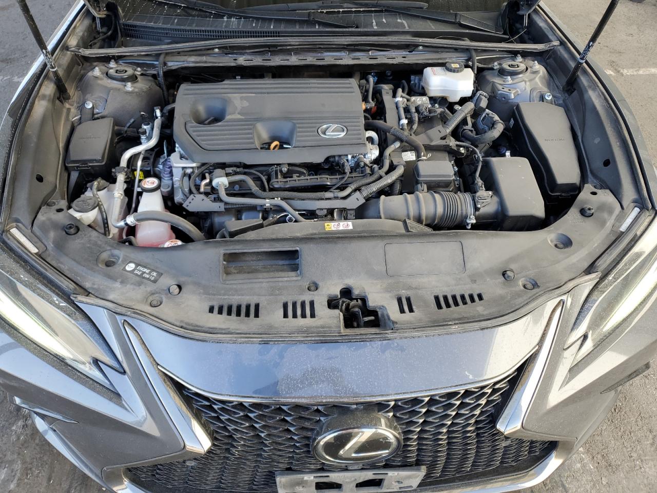 2023 LEXUS ES 300H F SPORT HANDLING VIN:58ABA1C16PU032247