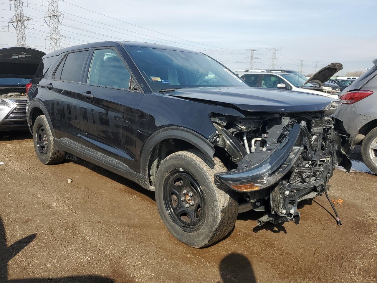 2023 FORD EXPLORER POLICE INTERCEPTOR VIN:1FM5K8AB3PGB75015