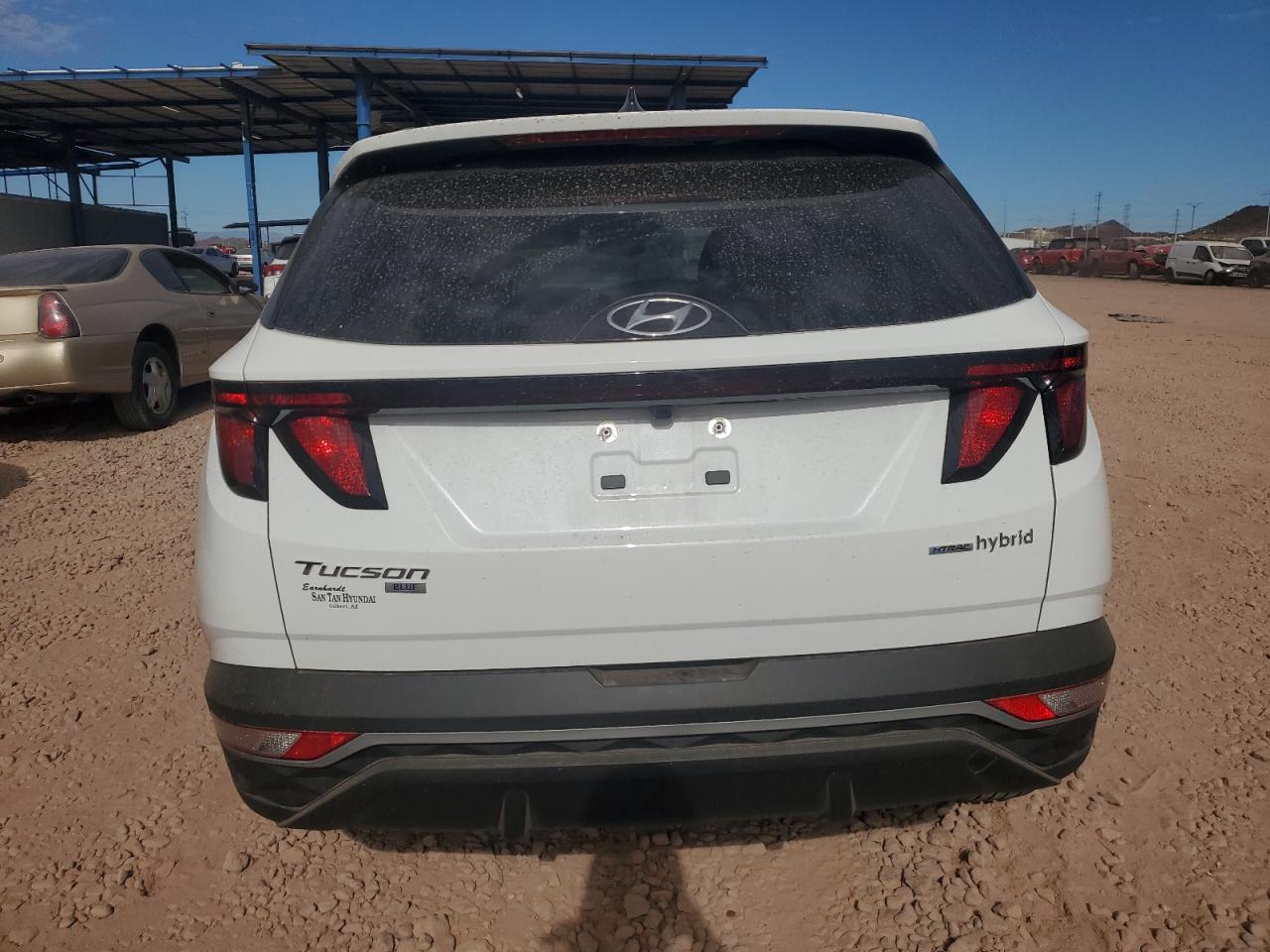 2024 HYUNDAI TUCSON BLUE VIN:KM8JBCD15RU187465