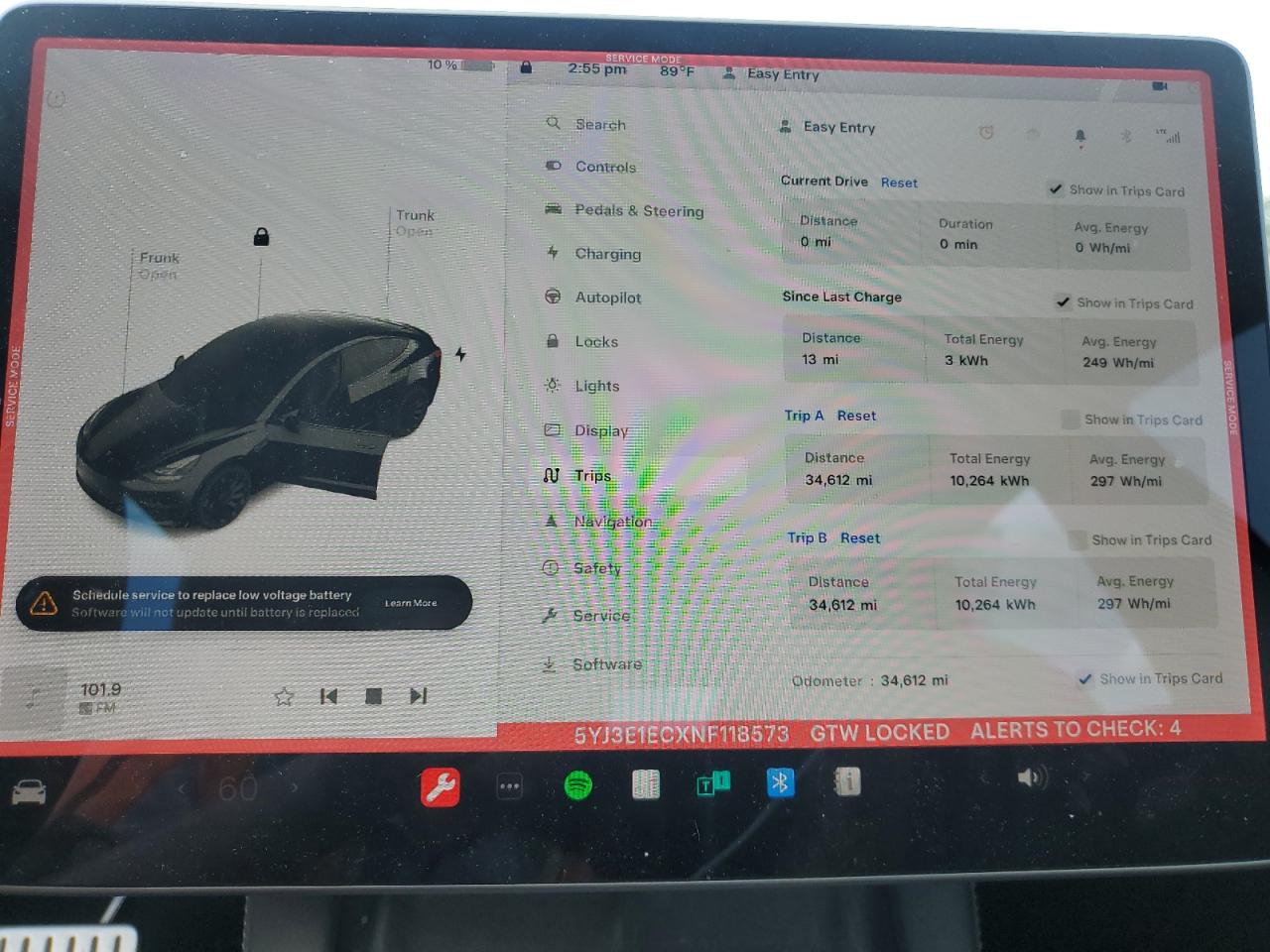 2022 TESLA MODEL 3  VIN:5YJ3E1ECXNF118573