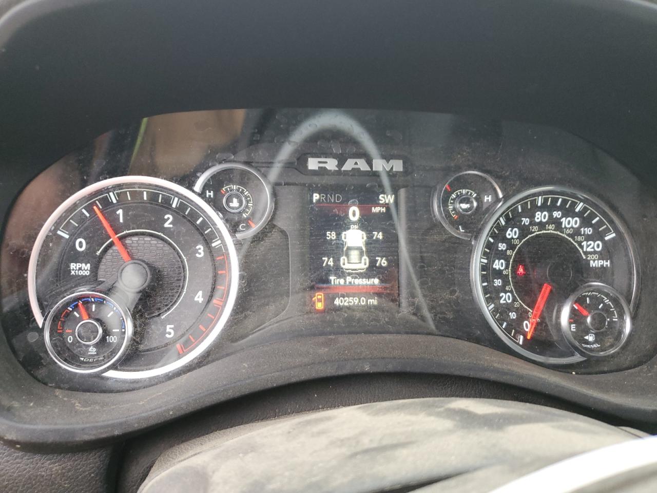 2023 RAM 2500 TRADESMAN VIN:3C6UR5HL7PG538646