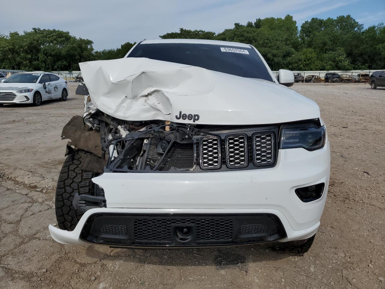 2022 JEEP GRAND CHEROKEE LAREDO E VIN:1C4RJFAG6NC121270