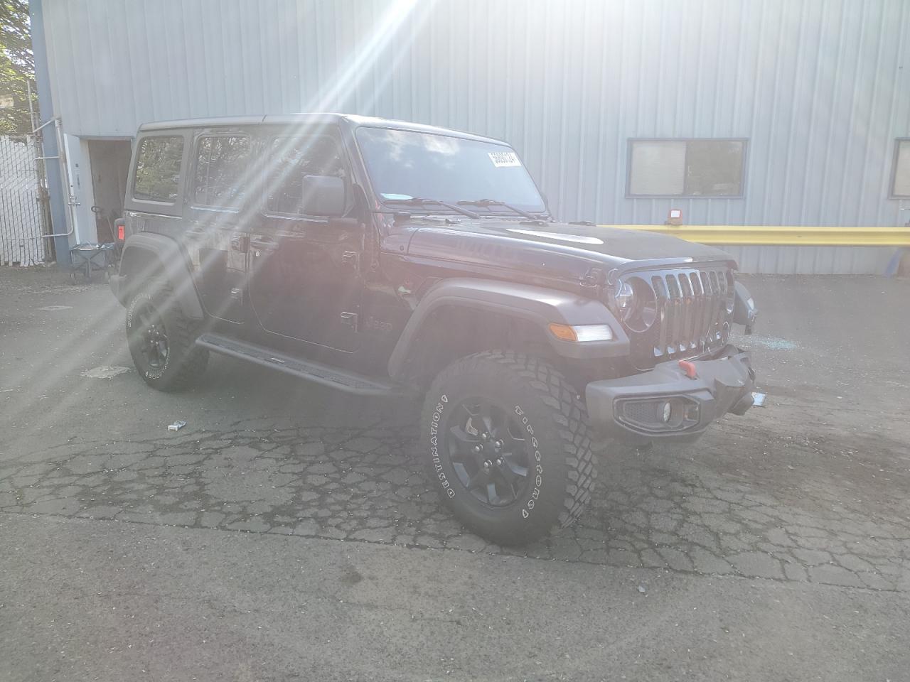 2022 JEEP WRANGLER UNLIMITED SPORT VIN:1C4HJXDG6NW140123