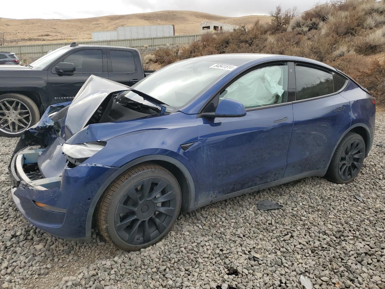2022 TESLA MODEL Y  VIN:7SAYGDEE0NF454190