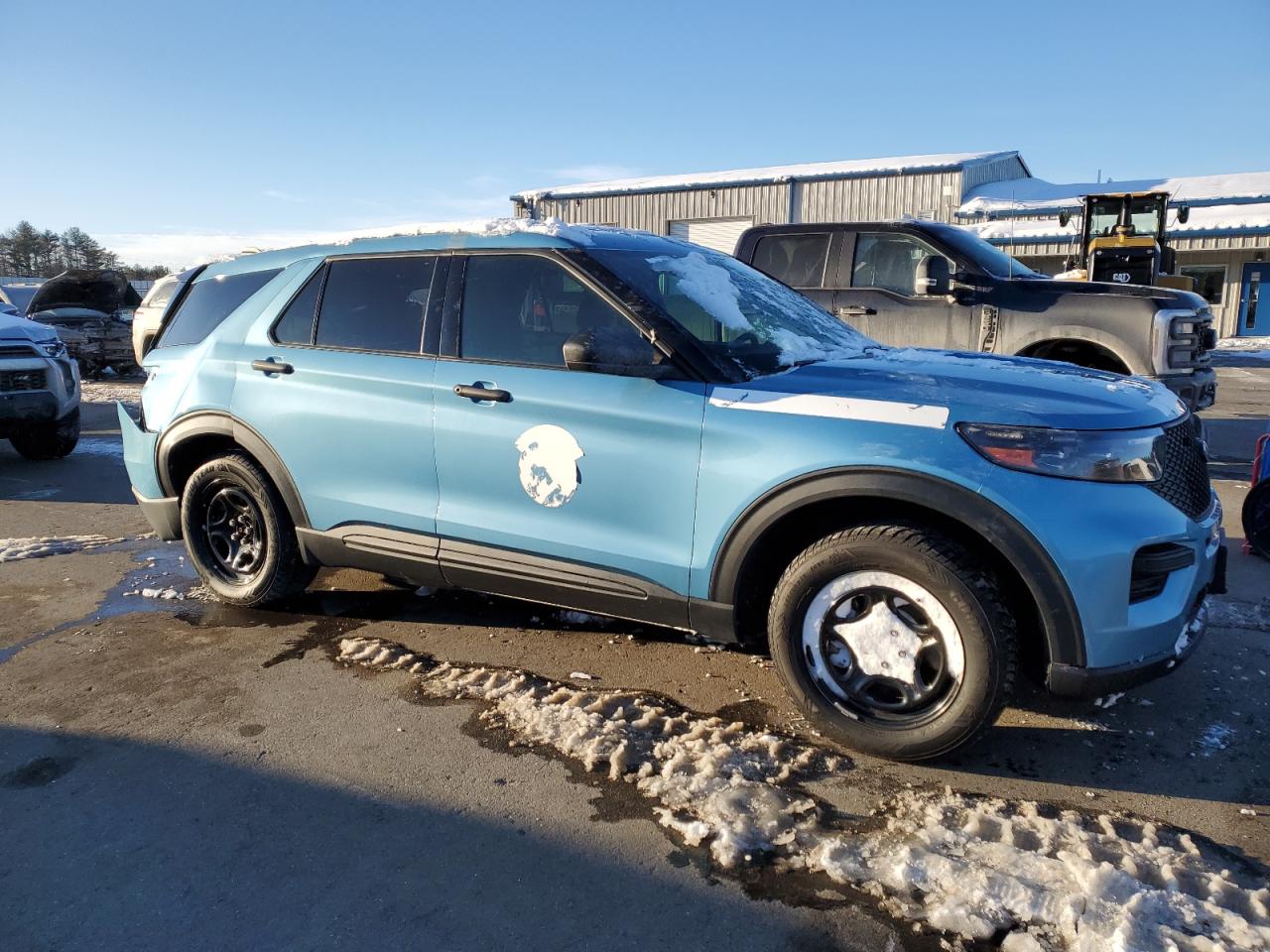 2022 FORD EXPLORER POLICE INTERCEPTOR VIN:1FM5K8AB2NGB77156
