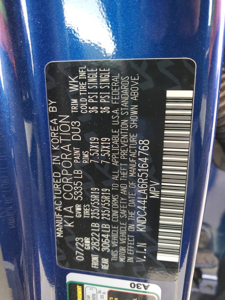2024 KIA EV6 GT LINE VIN:KNDC44LA6R5164768