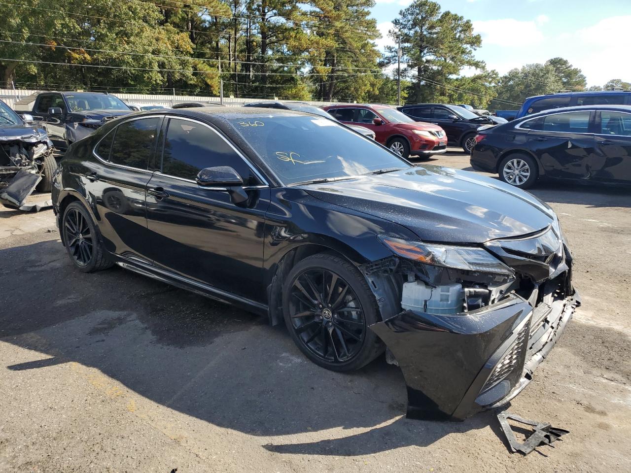 2022 TOYOTA CAMRY XSE VIN:4T1K61AK1NU717631