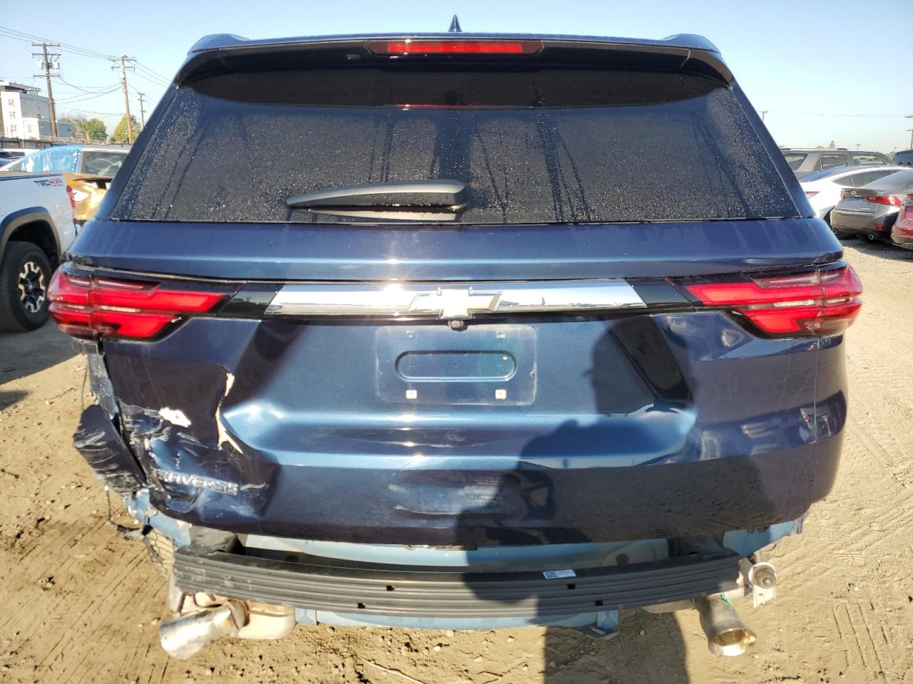 2022 CHEVROLET TRAVERSE LS VIN:1GNERFKWXNJ136631