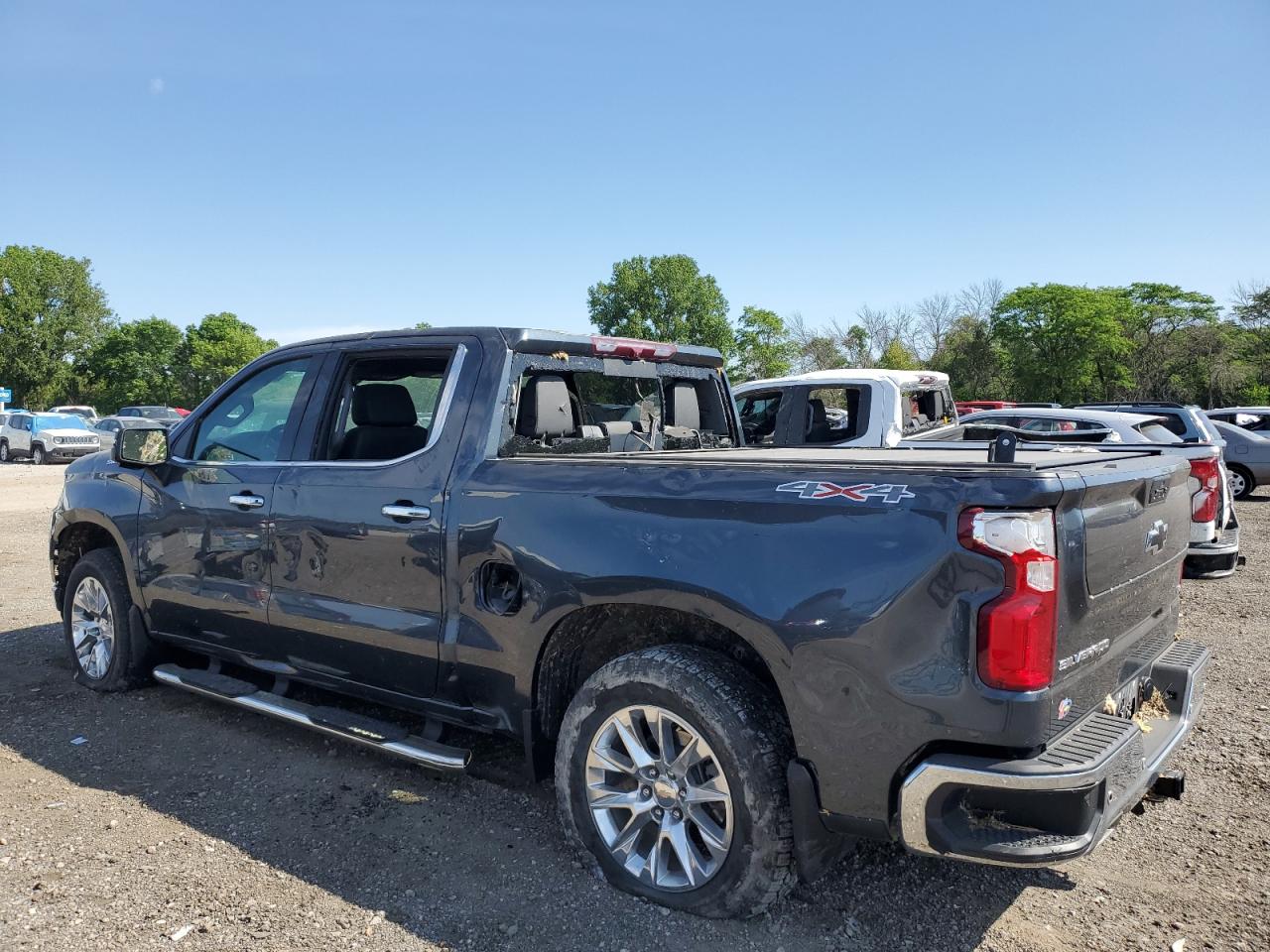 2022 CHEVROLET SILVERADO LTD K1500 LTZ VIN:1GCUYGEL7NZ119771