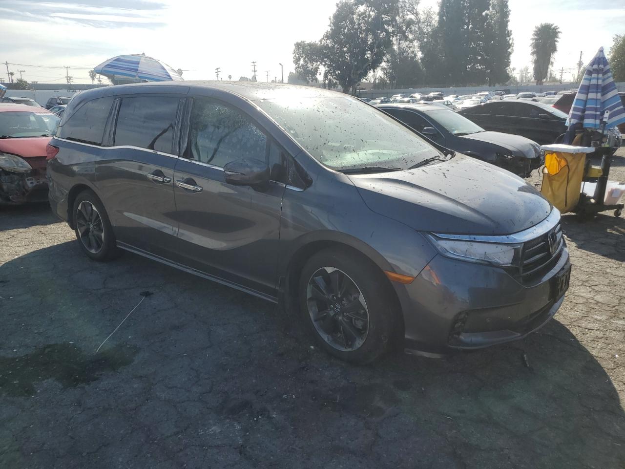 2023 HONDA ODYSSEY ELITE VIN:5FNRL6H97PB071003