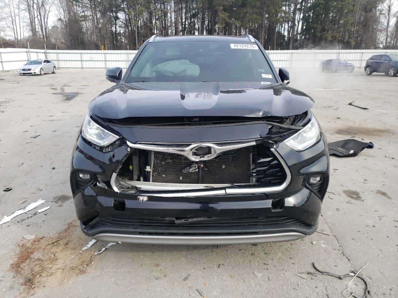 2022 TOYOTA HIGHLANDER PLATINUM VIN:5TDFZRAH4NS109994