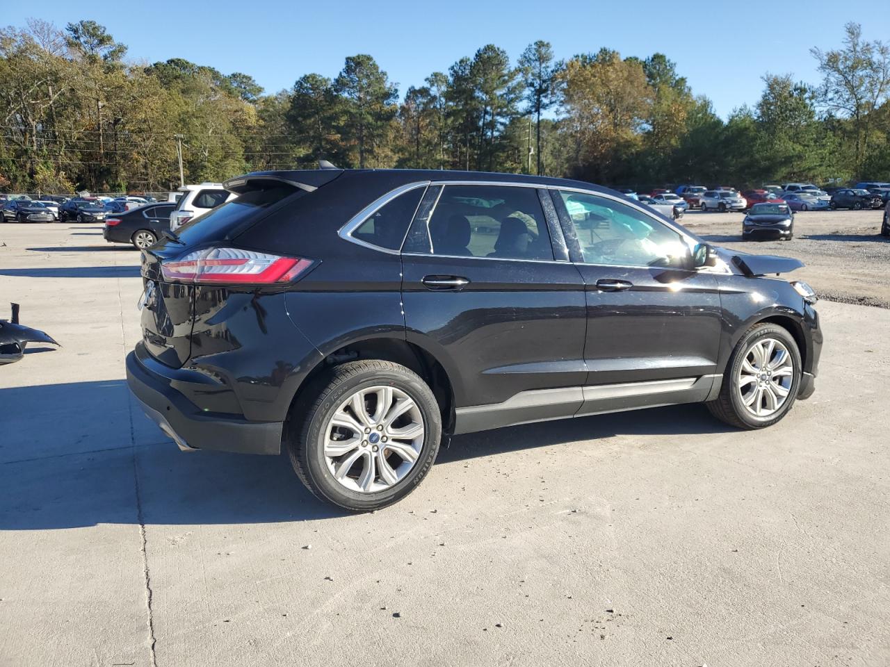 2022 FORD EDGE TITANIUM VIN:2FMPK4K90NBA62897