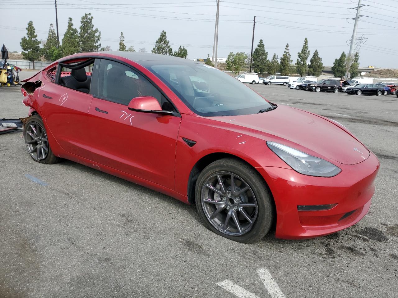 2023 TESLA MODEL 3  VIN:5YJ3E1EA7PF431811